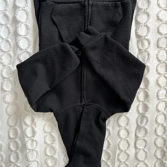 Black Kids Two Piece Sweatsuit - Picture 2 of 8